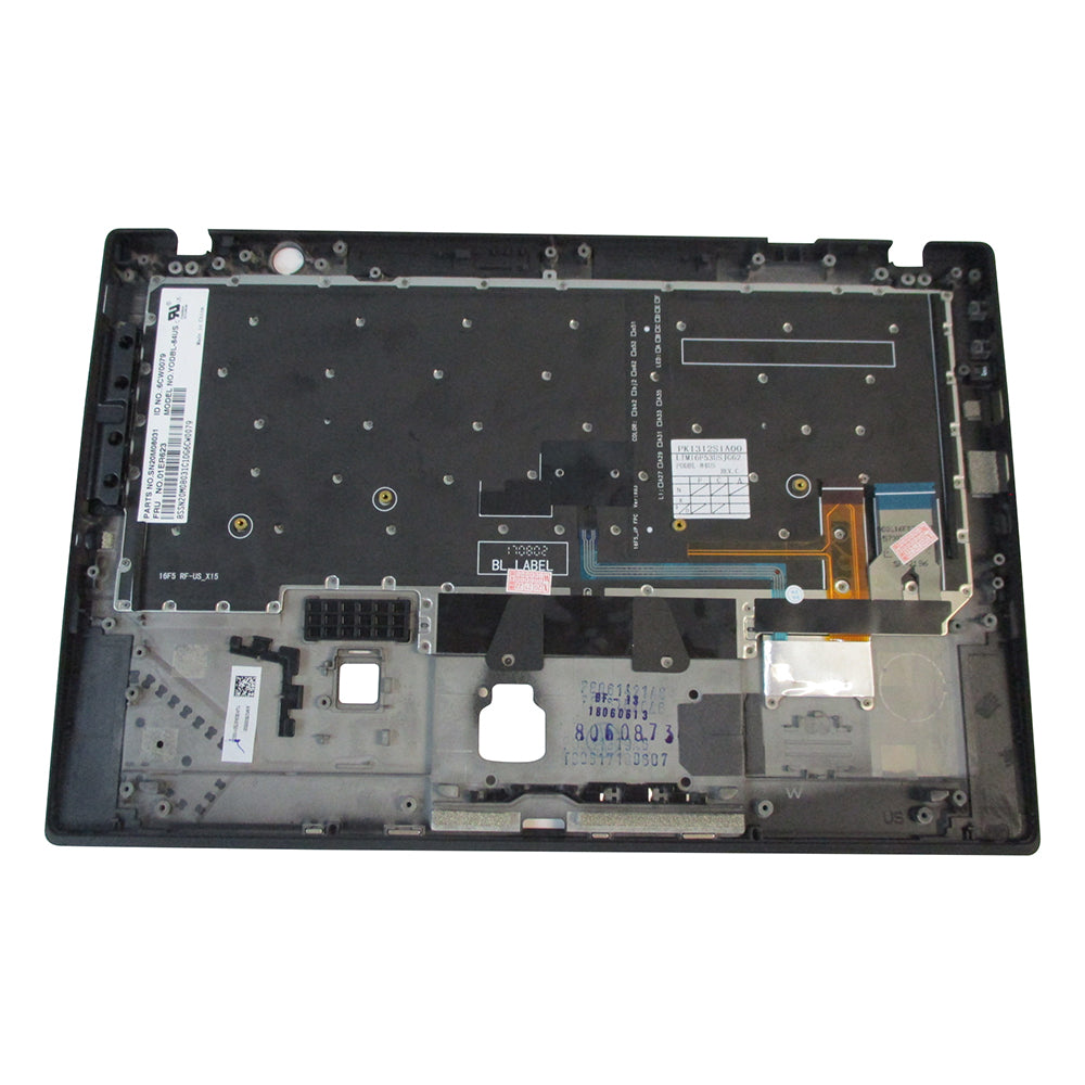 Lenovo X1 Carbon 5th Gen Laptop Palmrest w/ Keyboard 01HY026