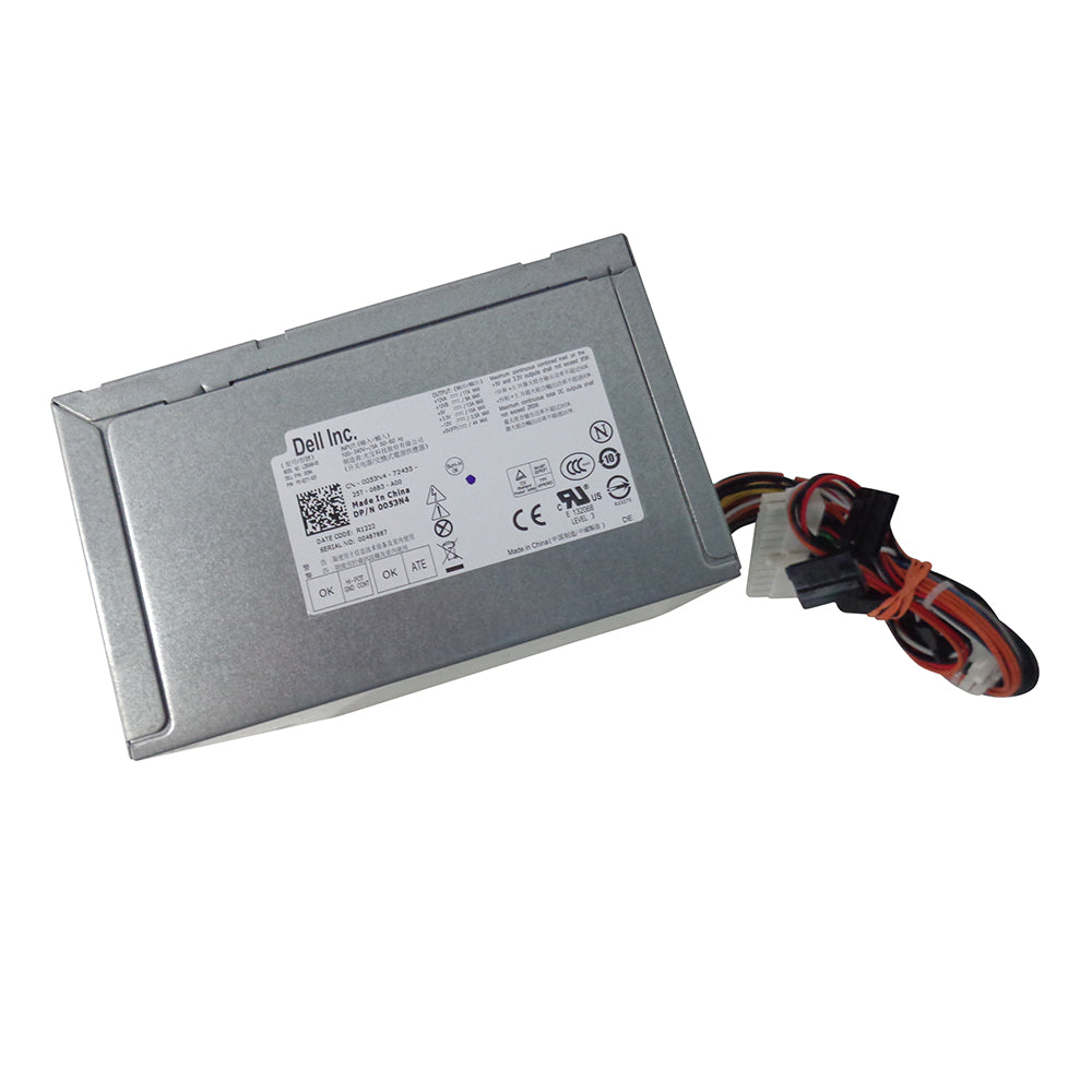 Dell 053N4 GVY79 YC7TR D3D1C 9D9T1 PJFXN Computer Power Supply 265W