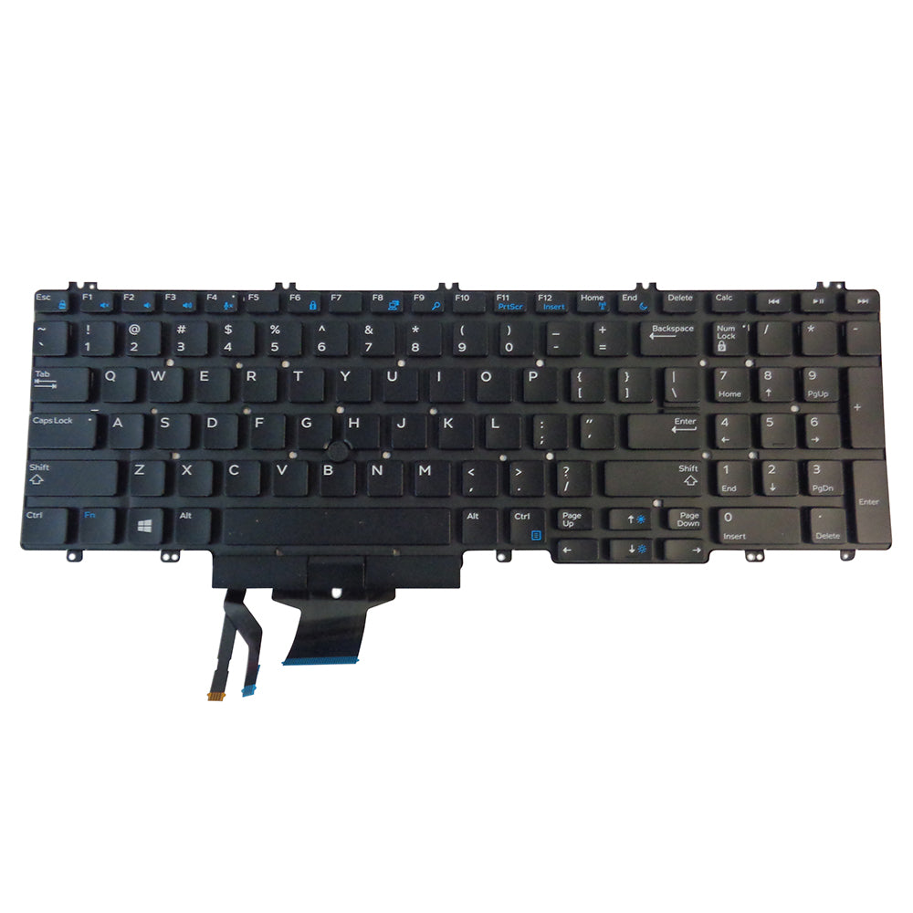 Non-Backlit Keyboard for Dell Precision 7530 7540 7730 7740 0NMVF