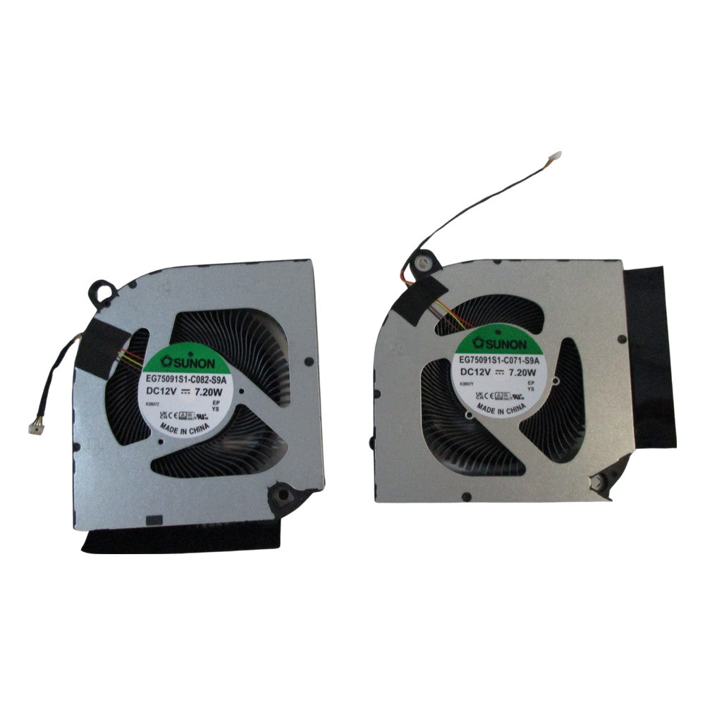 Acer Nitro AN17-41 AN17-42 AN17-51 Left & Right Fan Set 23.QJLN7.005