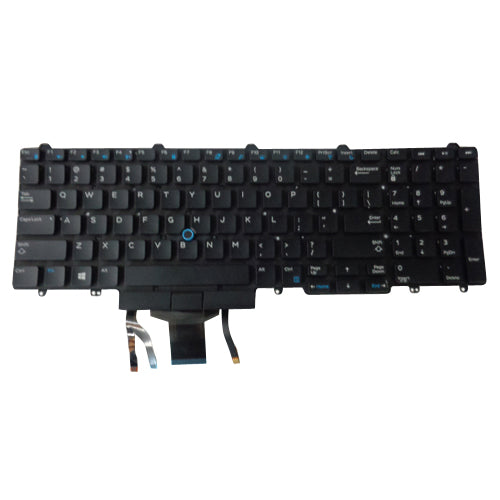 Backlit Keyboard w/ Pointer & Buttons for Dell Latitude E5550 E5570
