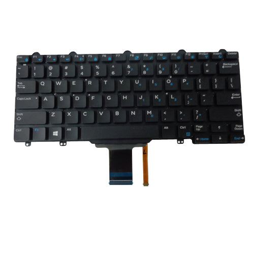 Backlit Keyboard for Dell Latitude E5250 E7250 Laptops Replaces 3P2DR
