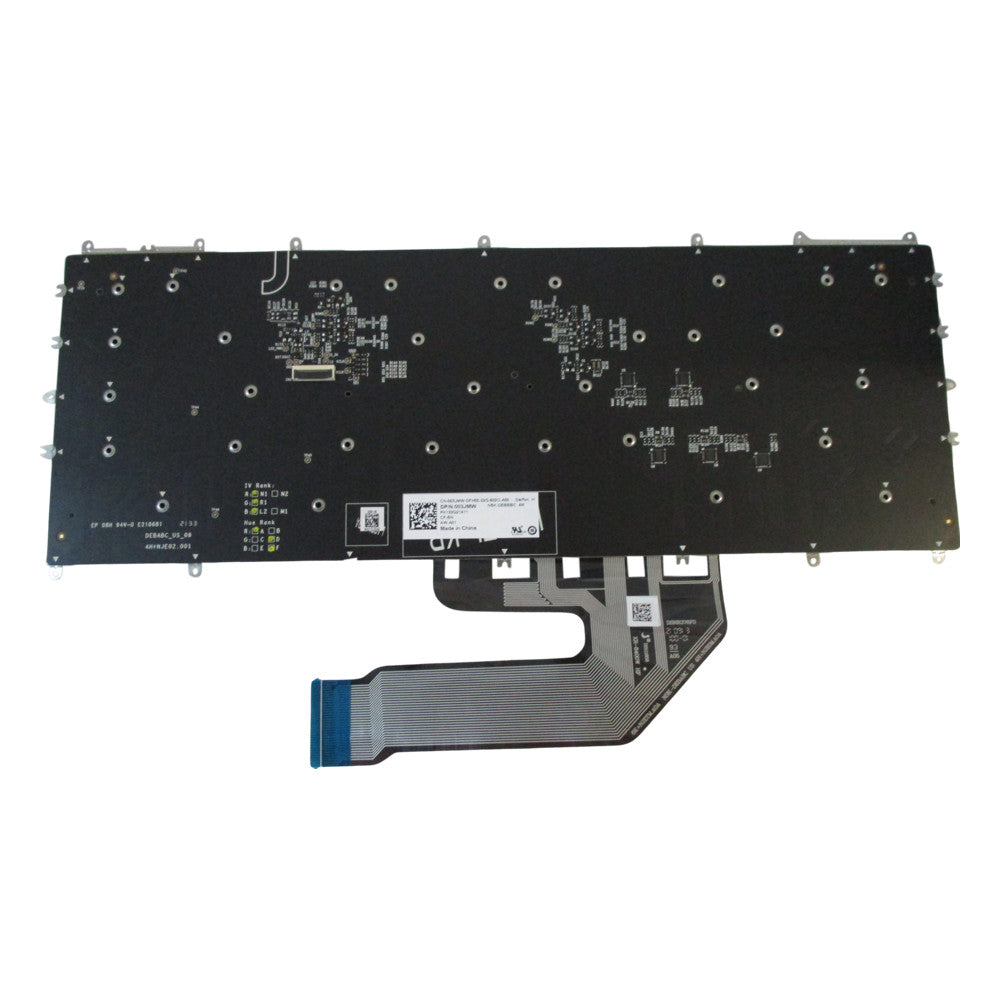 Backlit Keyboard for Alienware x15 R1 x15 R2 Laptops 5C5XP 05C5XP