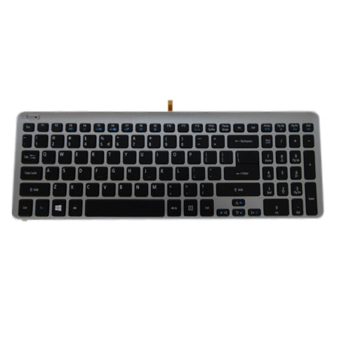 Acer Aspire V5-531 V5-531P V5-571 V5-571G Silver Backlit Keyboard