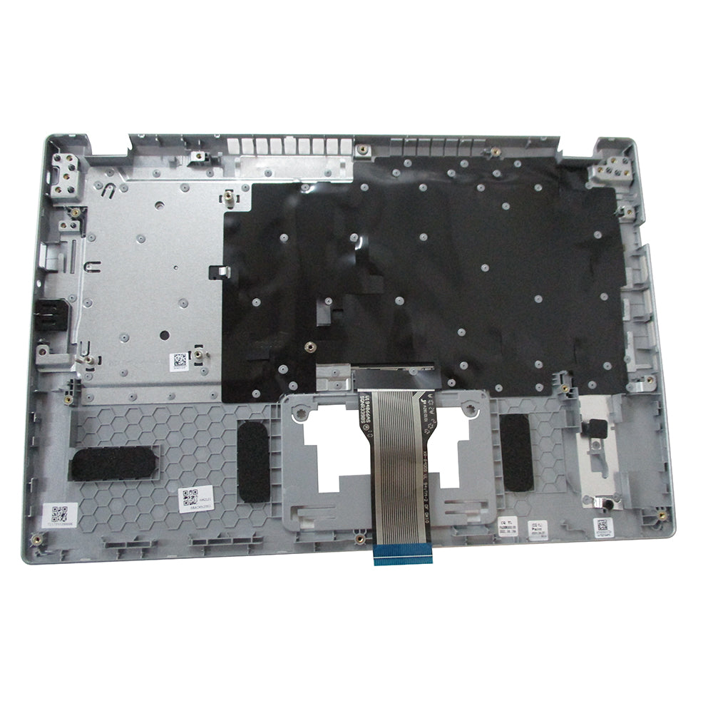 Acer Aspire A514-54 A514-54G Silver Palmrest w/ Keyboard 6B.A2KN2.001