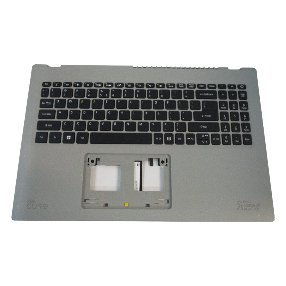 Acer Aspire Vero AV15-52 Gray Palmrest w/ Keyboard 6B.KBHN2.001
