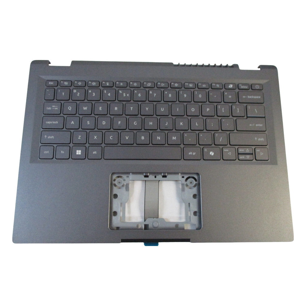 Acer Aspire A14-51GM Gray Palmrest w/ Backlit Keyboard 6B.KSVN8.001