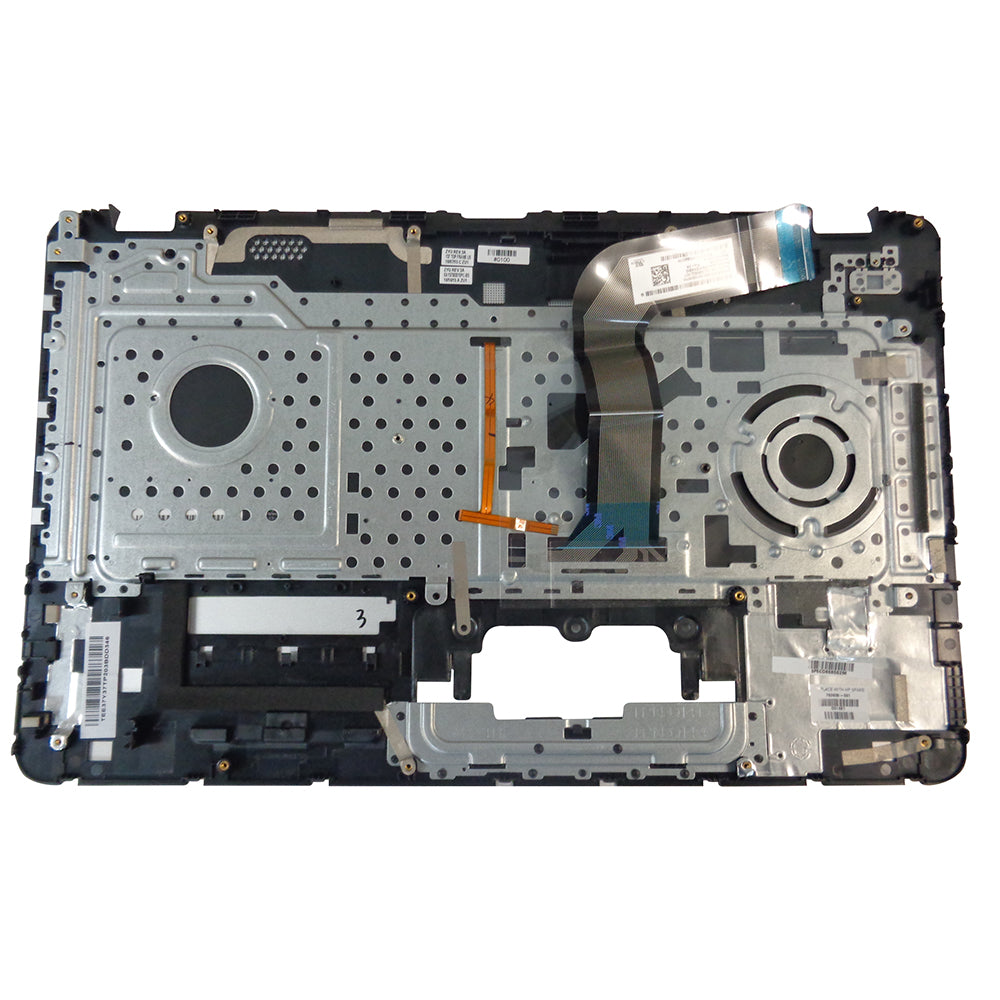 HP ENVY 17-K 17T-K Silver Palmrest w/ Backlit Keyboard 763935-001