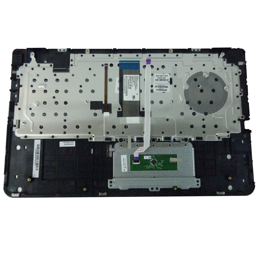 HP ENVY 15-W M6-W Palmrest Backlit Keyboard & Touchpad 807526-001