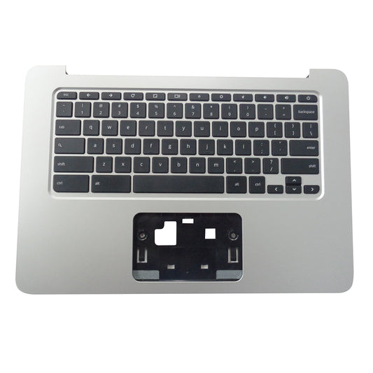 HP Chromebook 14 G4 Silver Palmrest & Keyboard 834913-001