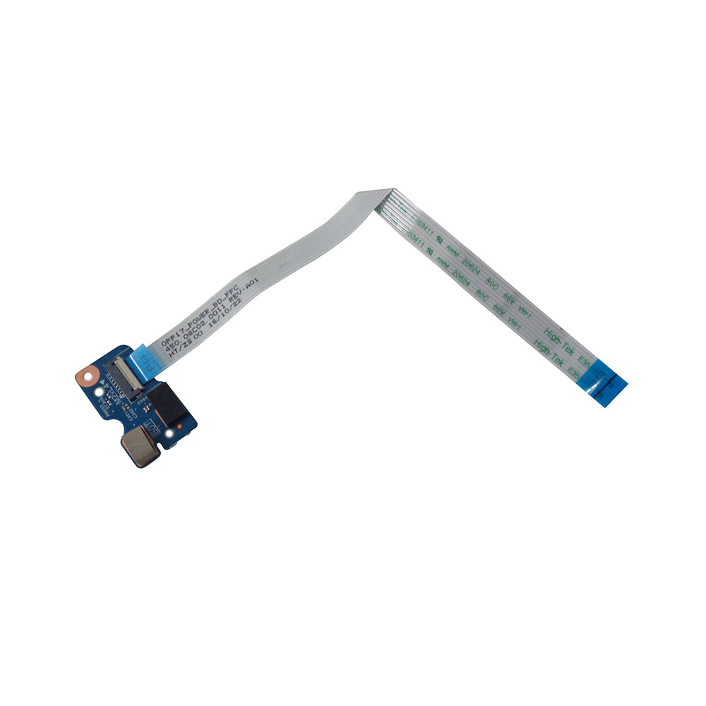 HP 17-X 17T-X 17-Y 17Z-Y Power Button Board & Cable 856612-001