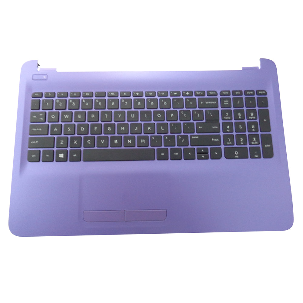 Genuine HP 15-AY 15-BA Purple Palmrest Keyboard & Touchpad 901746-001