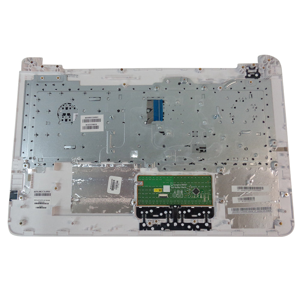 HP 17-X 17-Y Soft Lilac Palmrest Keyboard & Touchpad 908045-001