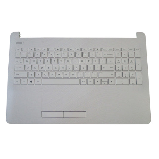 HP 15-BS 15-BW White Palmrest w/ Keyboard & Touchpad 925009-001