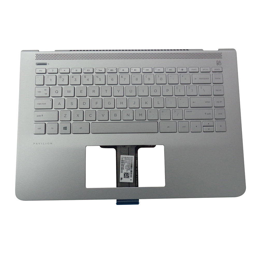 Genuine HP Pavilion 14-BK Palmrest w/ Backlit Keyboard 930259-001