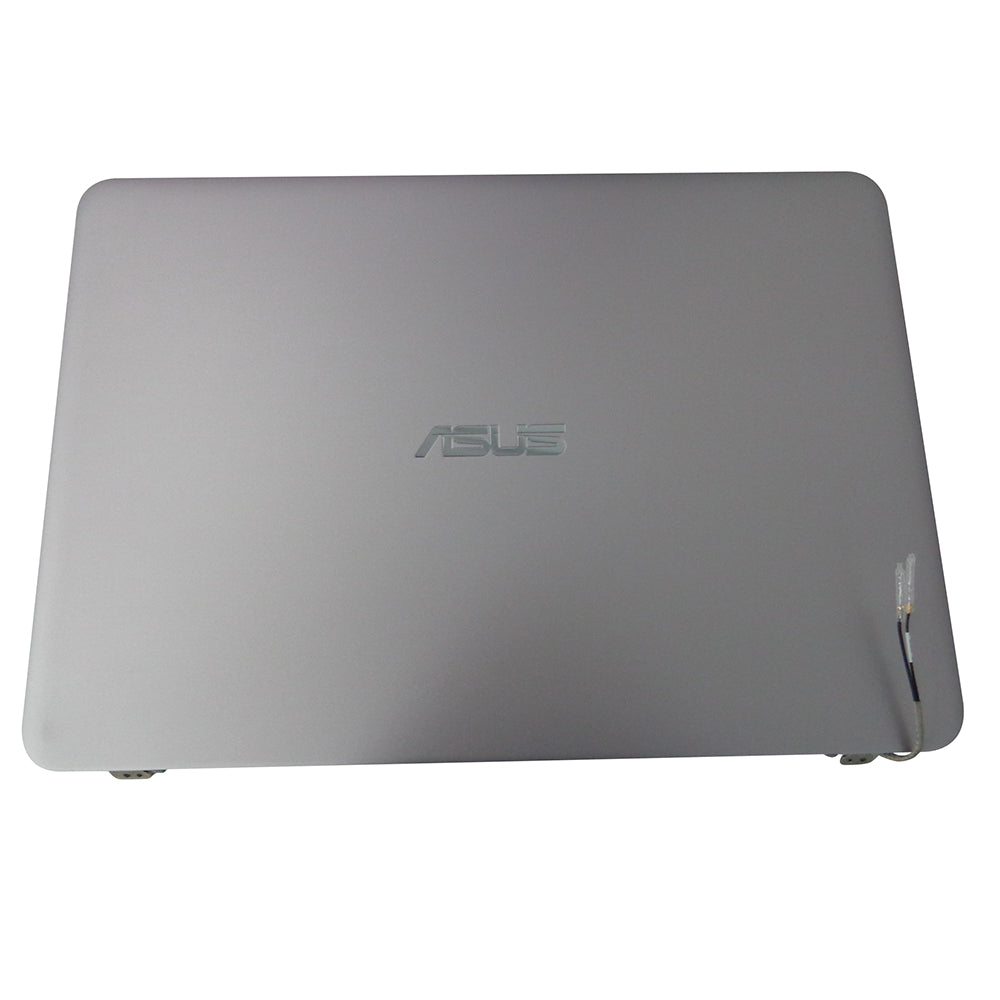 Asus Zenbook UX305F Silver Lcd Back Cover w/ Bezel Hinges & Cables