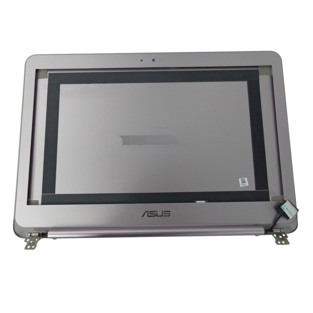 Asus Zenbook UX305F Silver Lcd Back Cover w/ Bezel Hinges & Cables