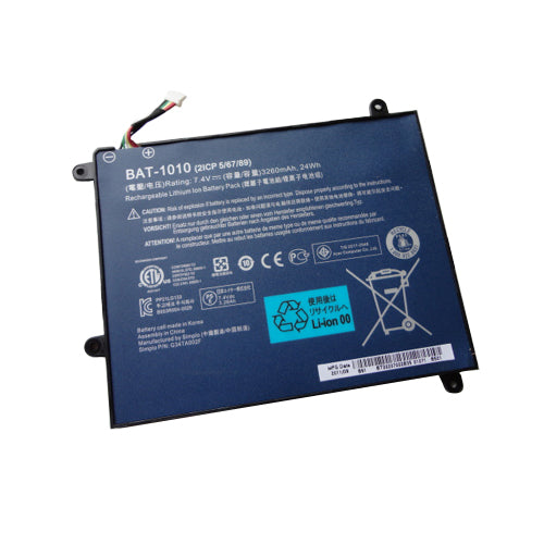 Acer Iconia Tab A500 A501 Tablet Battery BAT-1010 BT.00207.002