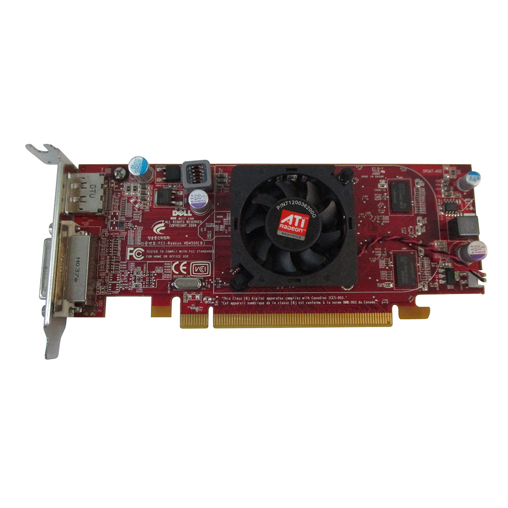 Dell ATI Radeon HD 4550 PCIe Video Graphics Card 512MB C7MG0