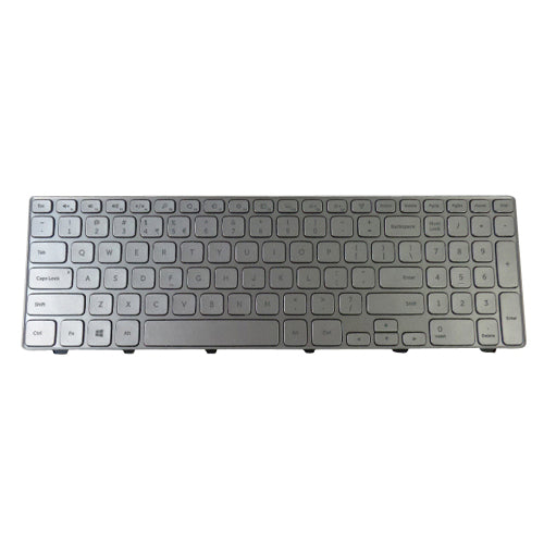 Silver Backlit Keyboard for Dell Inspiron 15 (7537) Laptops