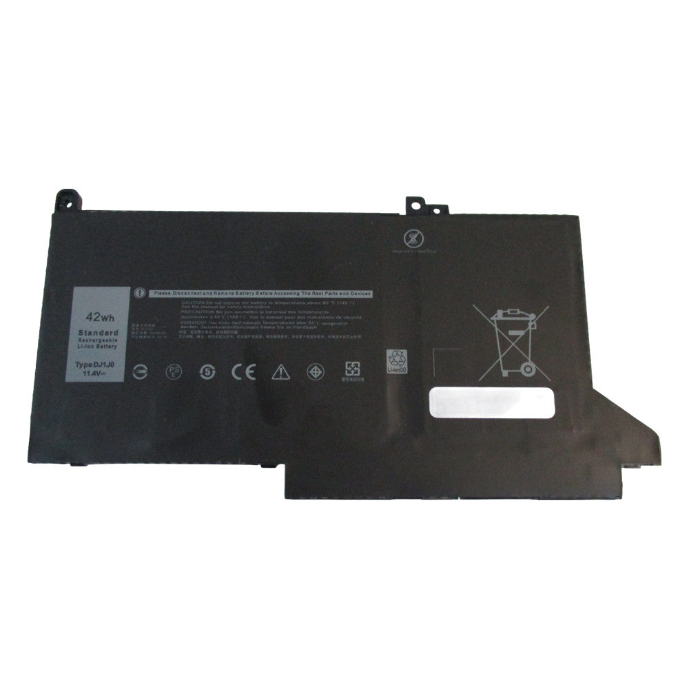 Battery for Dell Latitude 7280 7290 7380 7390 7480 7490 Laptops 42Wh