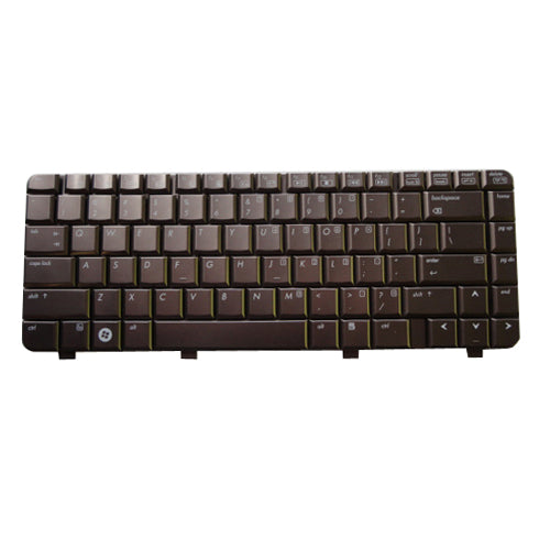 Brown Notebook Keyboard for HP Pavilion DV4-1000 DV4-2000 Laptops