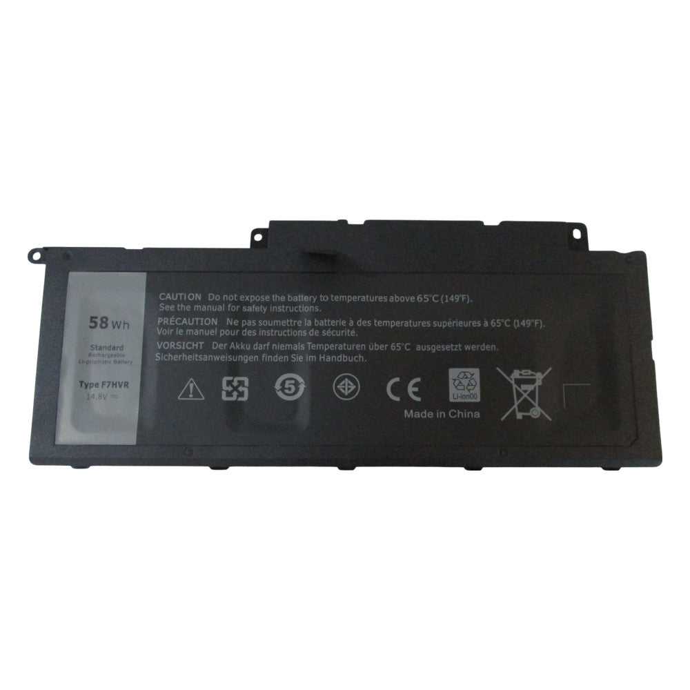 Battery for Dell Inspiron 7537 7737 7746 Laptops 14.8V 58Wh F7HVR
