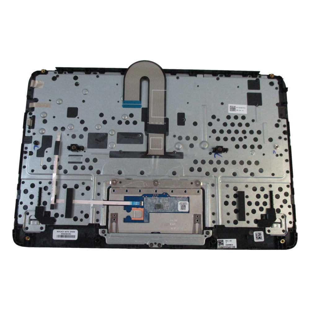 HP Chromebook 11MK G9 EE Palmrest w/ Keyboard & Touchpad M44258-001