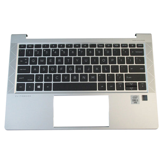 HP EliteBook 735 G7 830 G7 Silver Palmrest w/ Non-Backlit Keyboard
