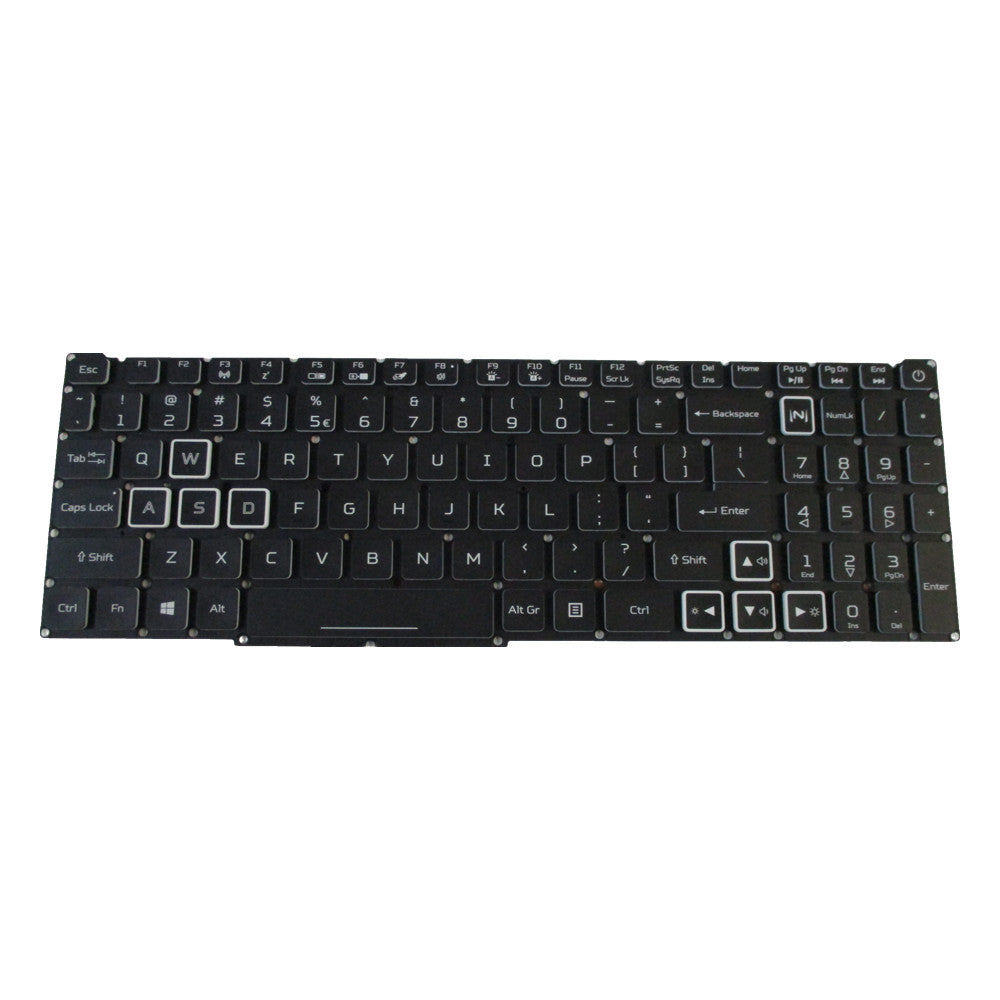 Acer Nitro AN515-56 AN515-57 AN515-58 AN517-41 White Backlit Keyboard