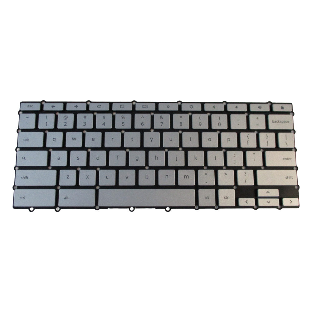 Asus Chromebook Flip C434 C434TA Silver Backlit Keyboard