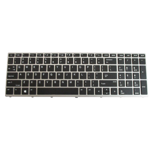 Keyboard w/ Silver Frame for HP ProBook 430 G5 450 G5 455 G5 470 G5