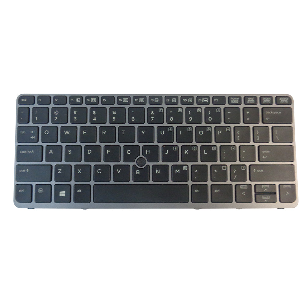 Backlit Keyboard w/ Pointer for HP EliteBook 720 G1 720 G2 725 G2