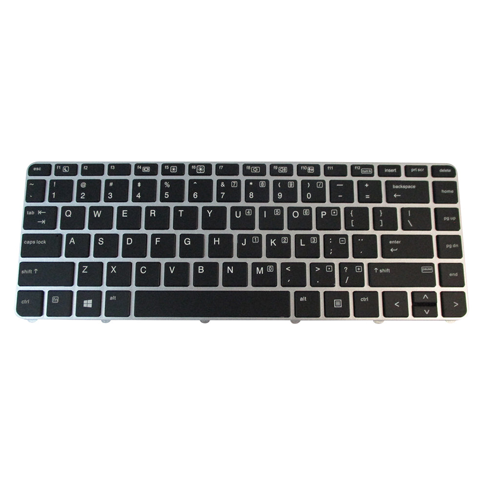 Backlit Keyboard for HP EliteBook 745 840 G3 G4 Laptops - No Pointer