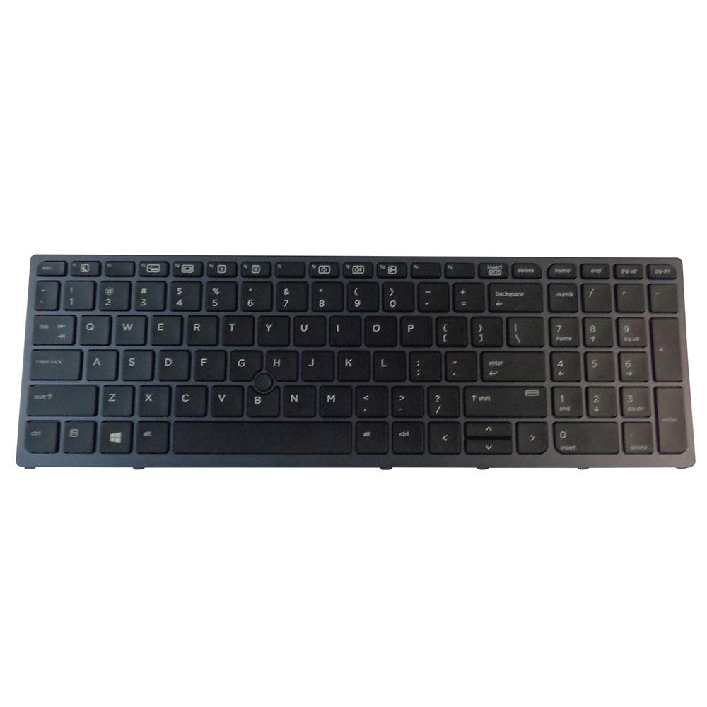 Backlit Keyboard w/ Pointer for HP ZBook 15 G3 G4 17 G3 G4 Laptops