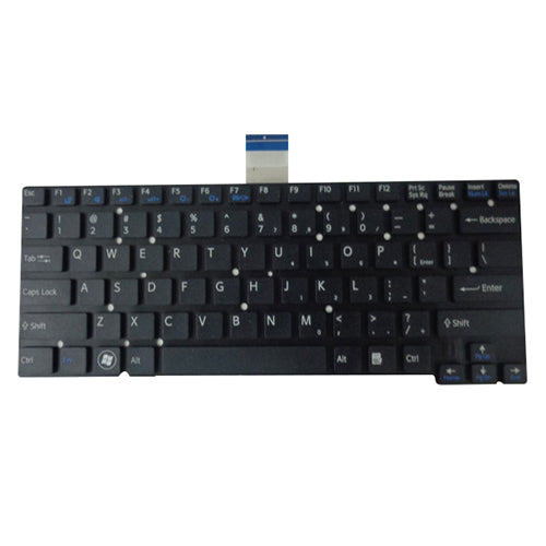 Sony VAIO SVT13 Black Laptop Keyboard - No Frame