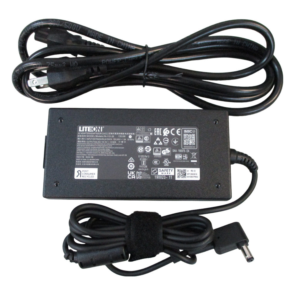 Acer KP.13503.015 KP.13503.016 Ac Adapter Charger Power Cord 135W