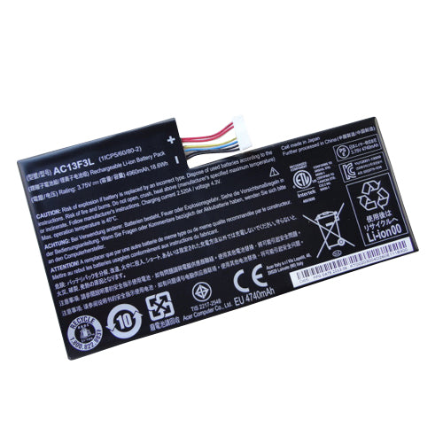 Acer Iconia Tab A1-810 W4-820 W4-820P Tablet Battery AC13F3L