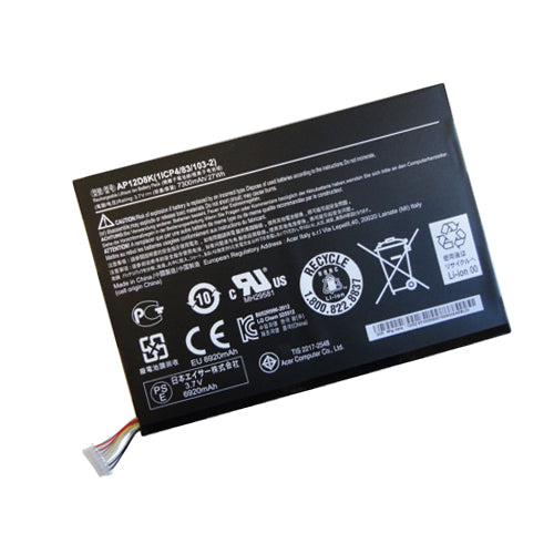 Acer Iconia Tab A3-A10 A3-A11 W510 W511 Tablet Battery AP12D8K