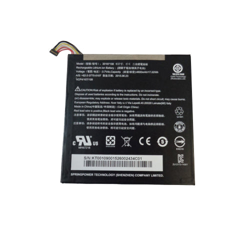 Acer Iconia Tab 8 A1-840 A1-840FHD W1-810 Tablet Battery 30107108