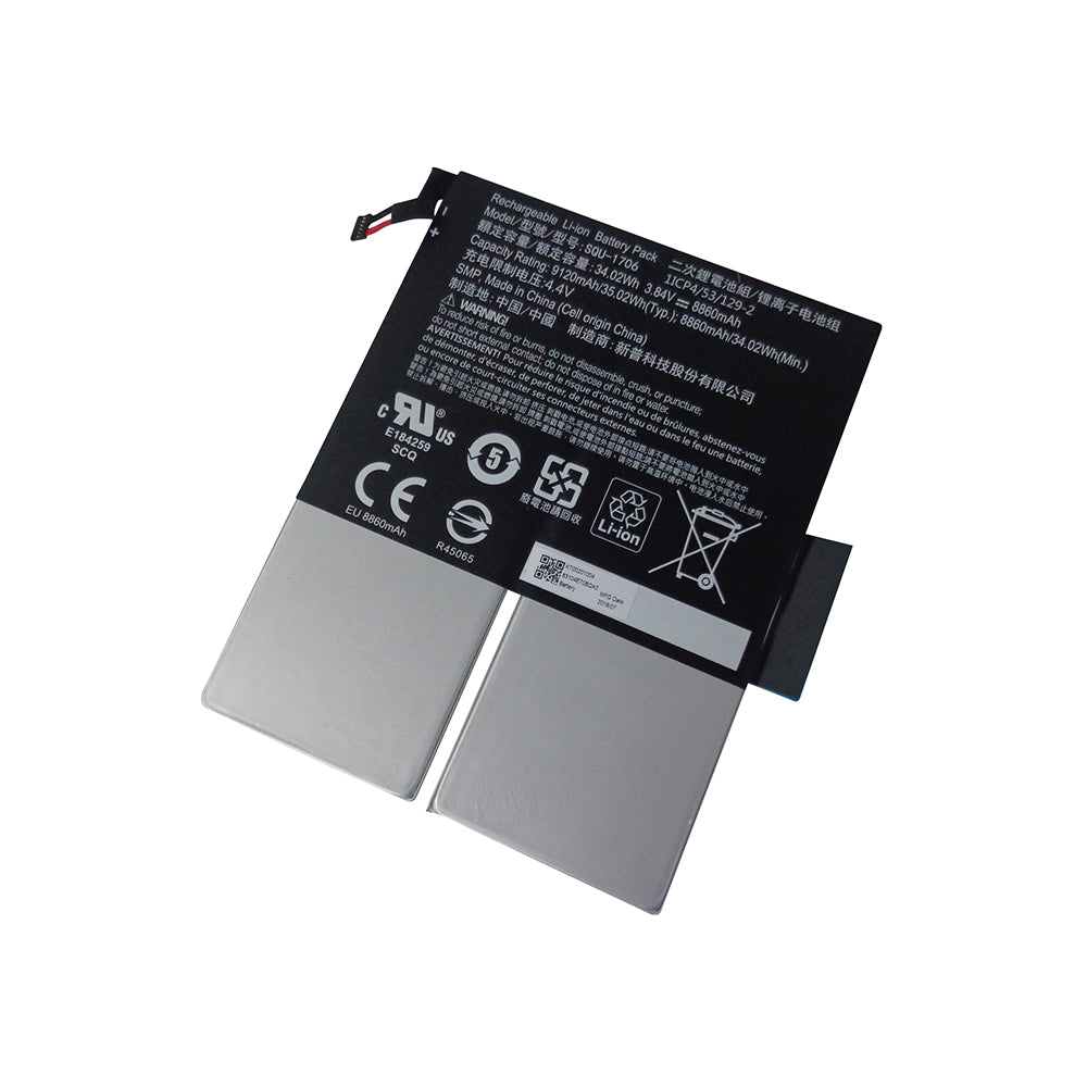 Acer Chromebook Tab 10 D651N Tablet Battery SQU-1706 KT.00201.004
