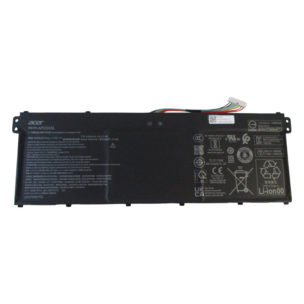 Genuine Acer KT.00305.014 AP23A5L Laptop Battery 11.55V 53.02Wh 3-Cell