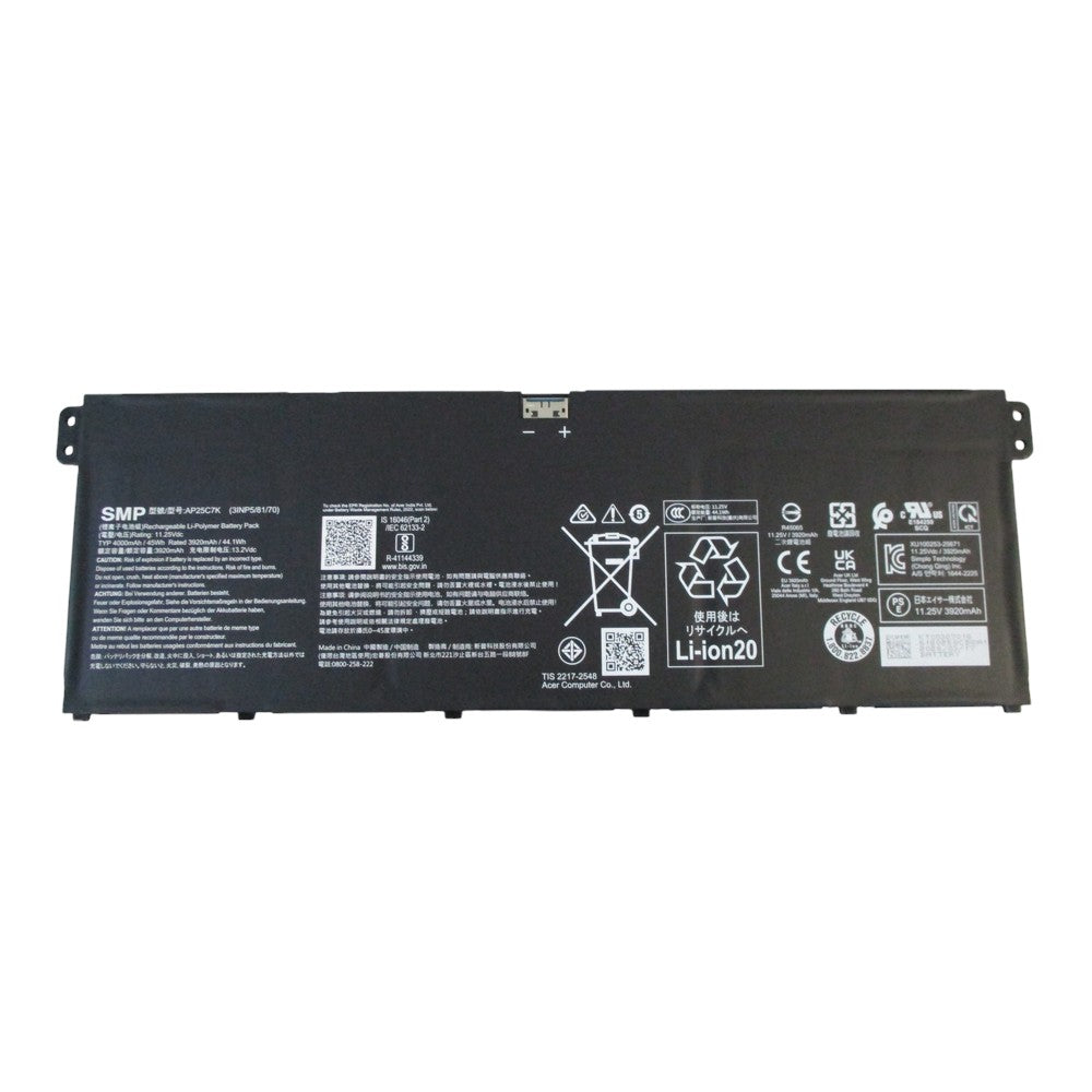 Acer Chromebook 311 C725 C725T R725T Battery AP25C7K KT.00307.016