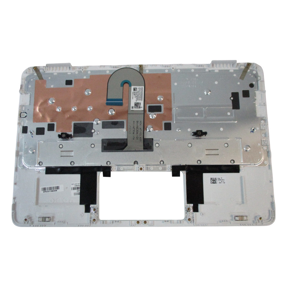 HP Chromebook 11-AE White Palmrest w/ Keyboard L36472-001