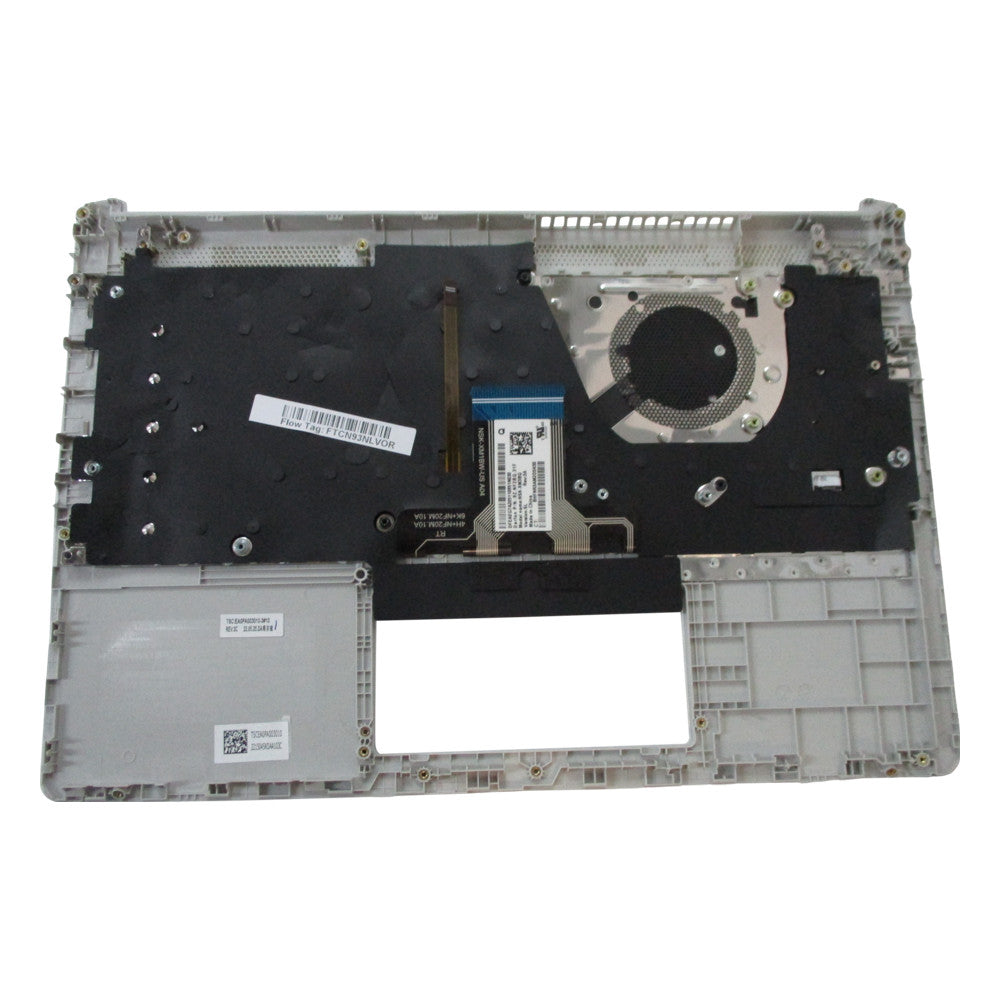 HP 14-DQ 14-FQ 14s-DQ 14s-DR Palmrest w/ Backlit Keyboard L88206-001