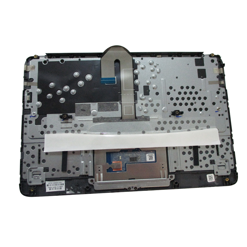 HP Chromebook 11A G8 EE Palmrest w/ Keyboard & Touchpad L92832-001