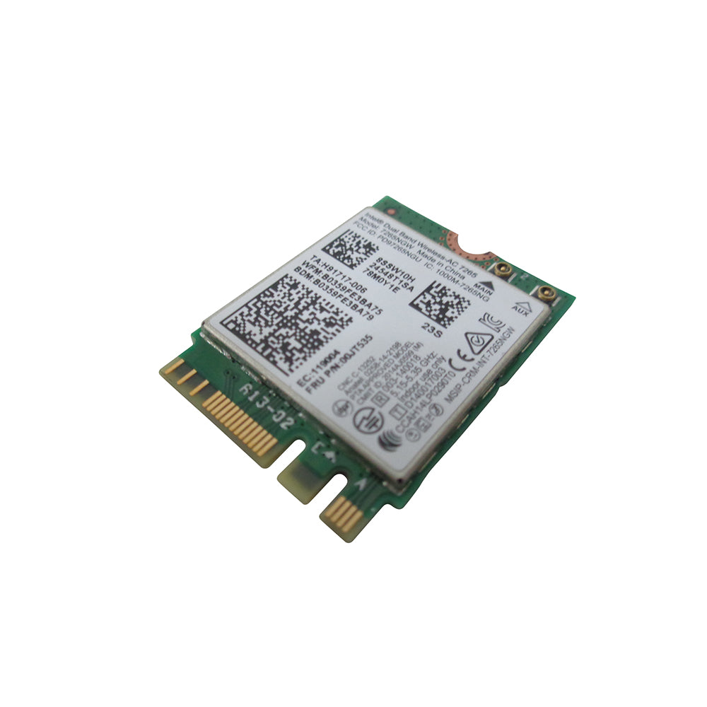 7265NGW Laptop Wireless Lan WLAN WiFi Bluetooth Card for Dell Laptops