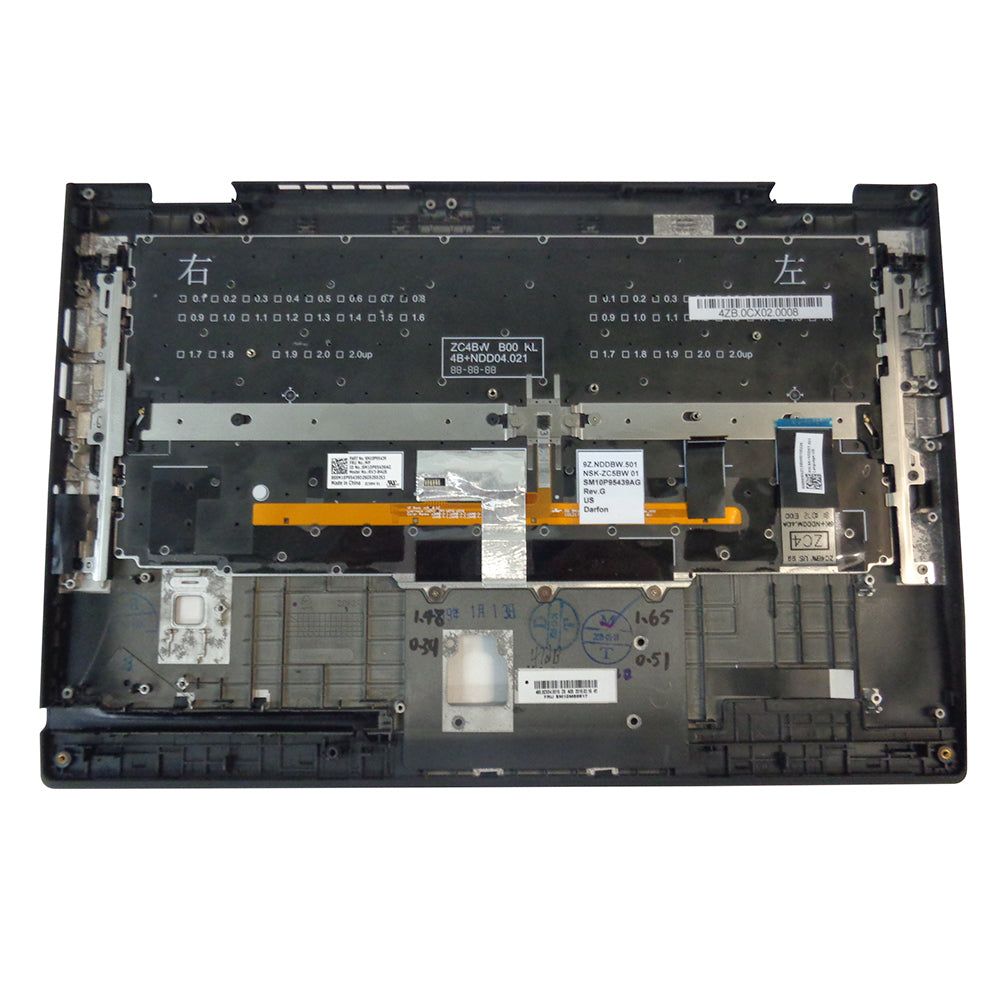 Lenovo Thinkpad X1 Yoga 3rd Gen Palmrest & Keyboard SM10M69917 01LX788