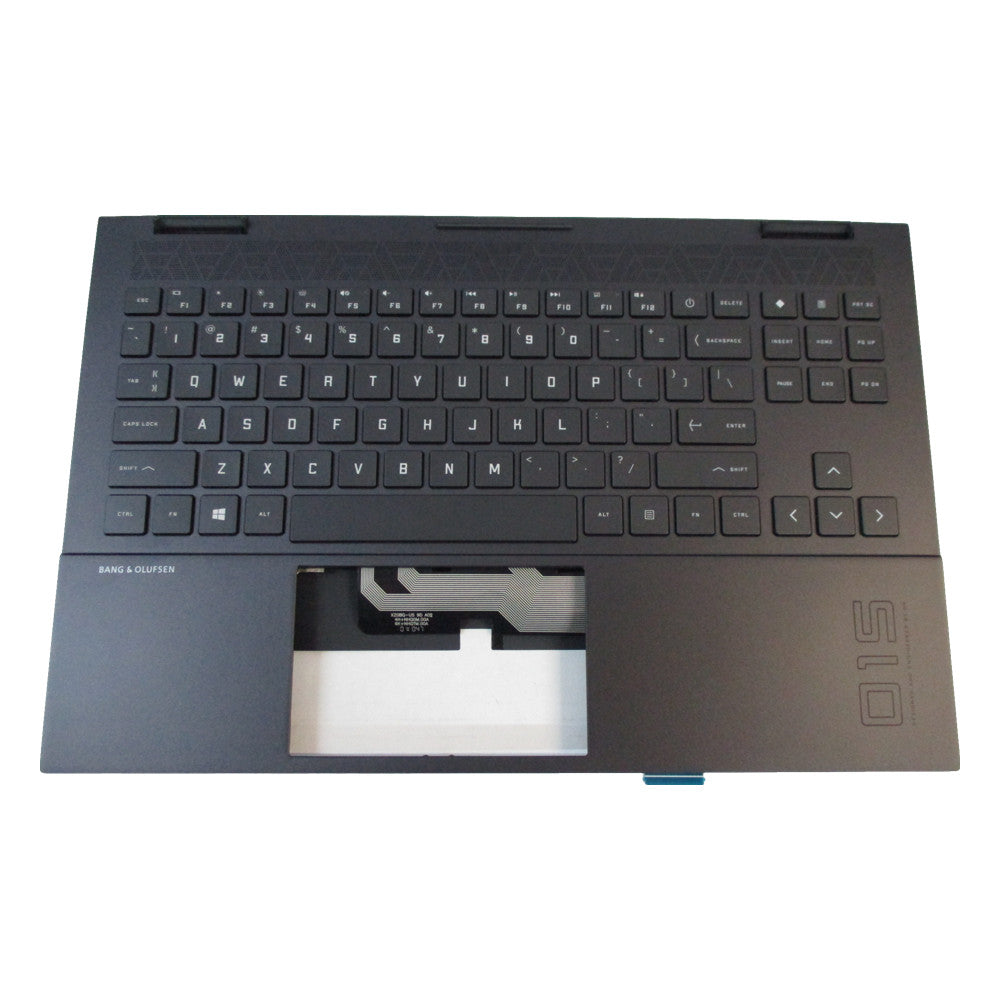 HP Omen 15-EN 15Z-EN Palmrest w/ RGB Backlit Keyboard M00667-001
