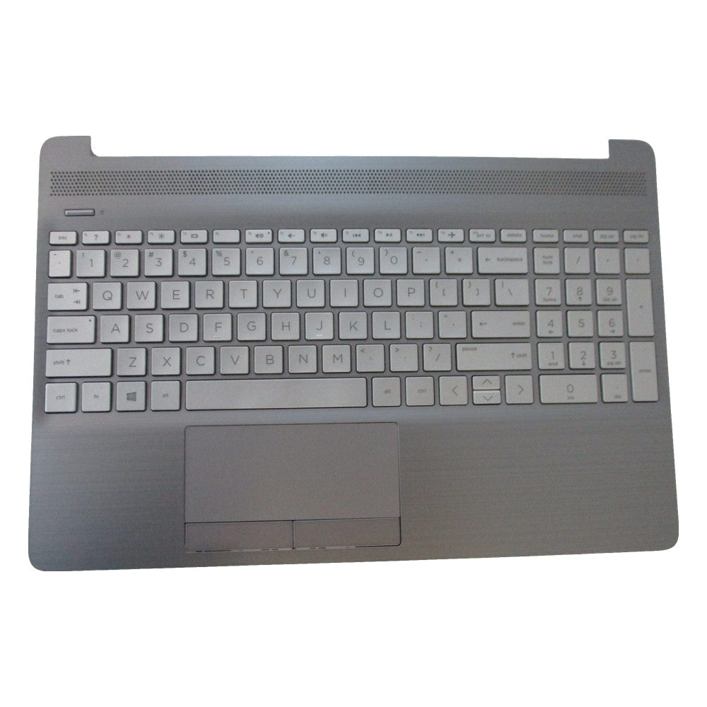 HP 250 255 256 G8 G9 Silver Palmrest w/ Non-Bklt Keyboard M31100-001